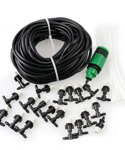 Bộ tưới phun sương làm mát 12 béc đơn xám