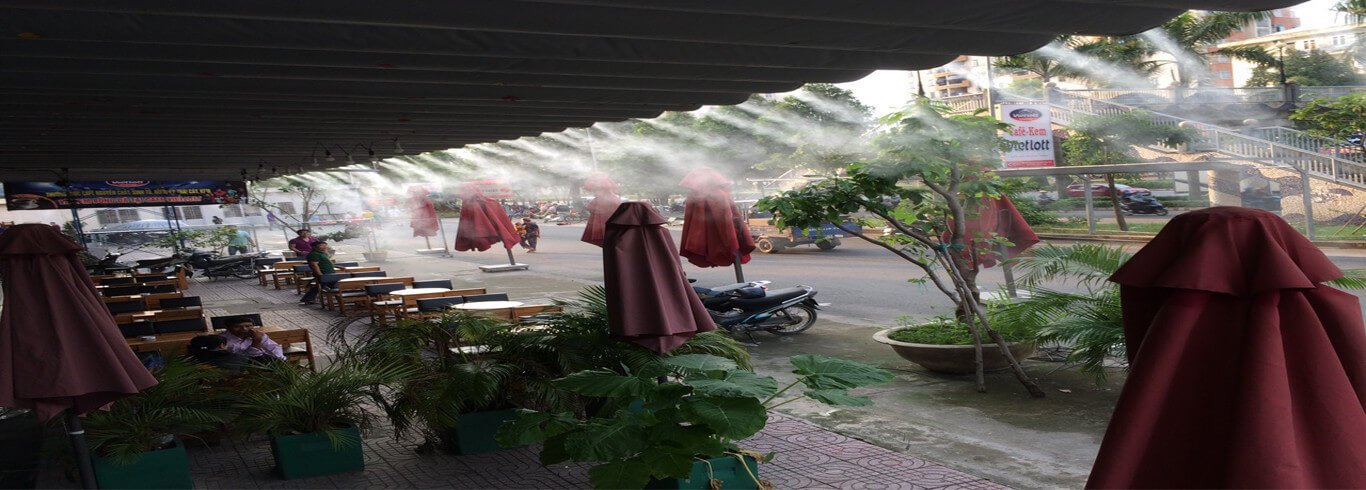máy phun sương làm mát