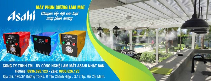 Máy phun sương Asihi