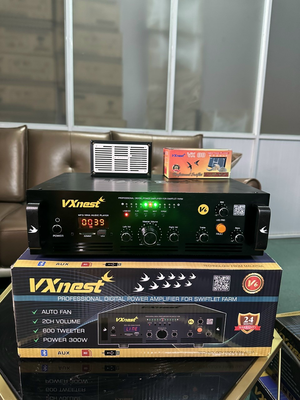 Amply Vxnest V6 Cao Cấp (600 Loa Ru)